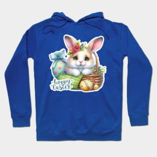 Hoppy Easter Bunny Basket Hoodie